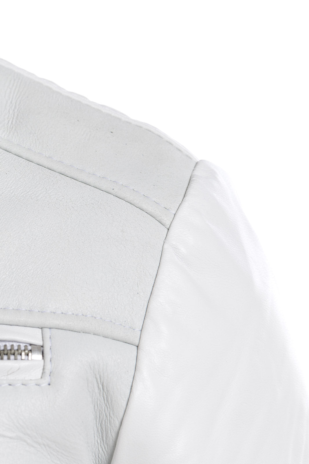 Bomber montone shearling uomo bianco pelo bianco