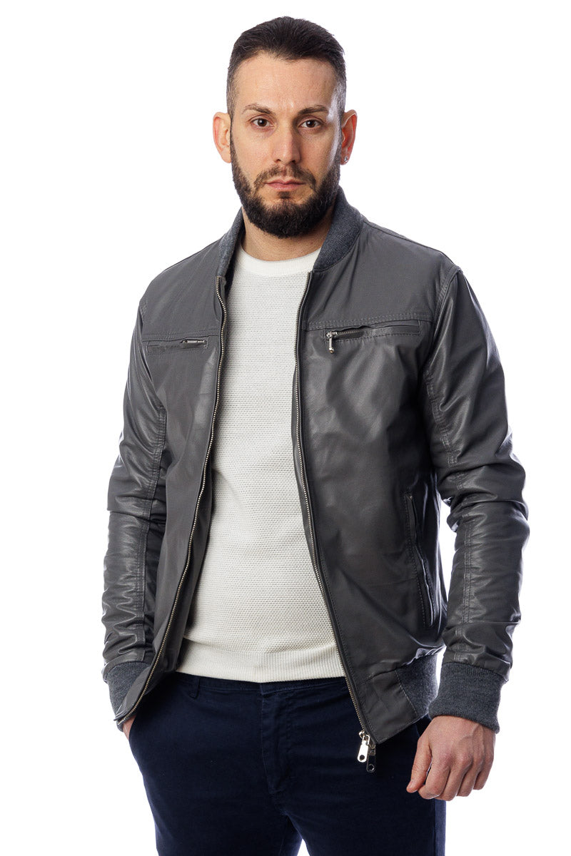 Bomber uomo 4 Stagioni grigio