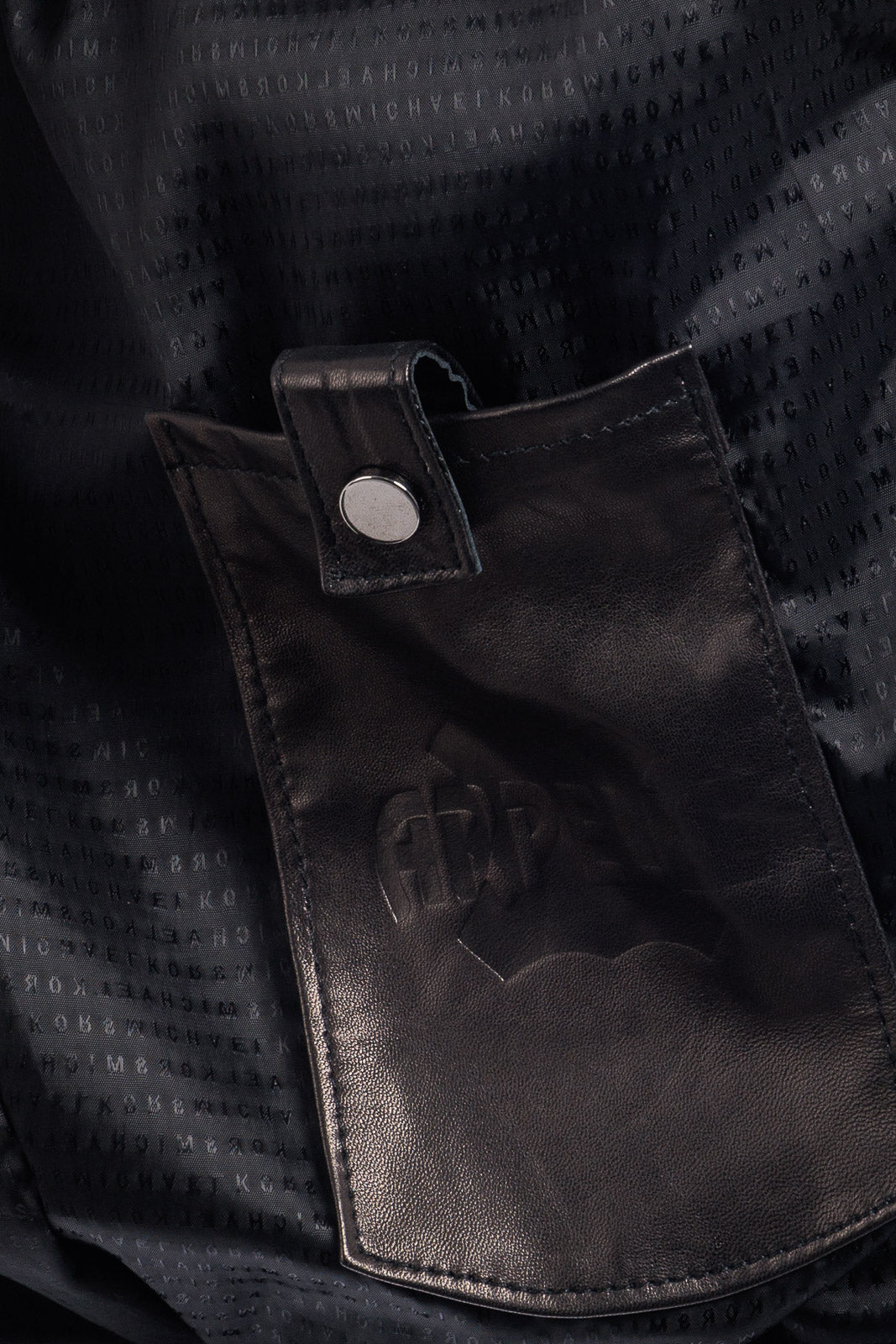 Chiodo in vera pelle uomo con zip nero