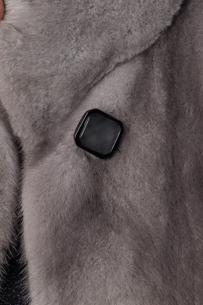 Giacca di pelliccia di visone sapphire