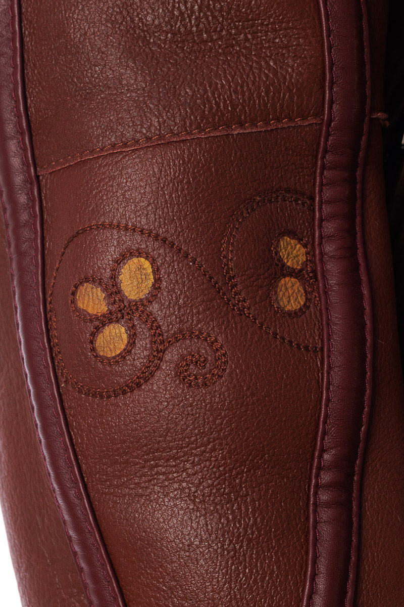 Giacca in montone shearling con zip