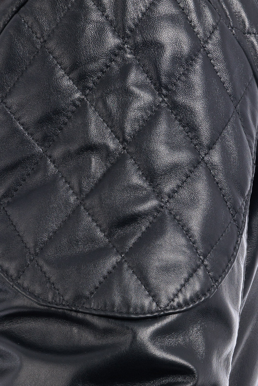 Giacca in vera pelle uomo con zip BEK