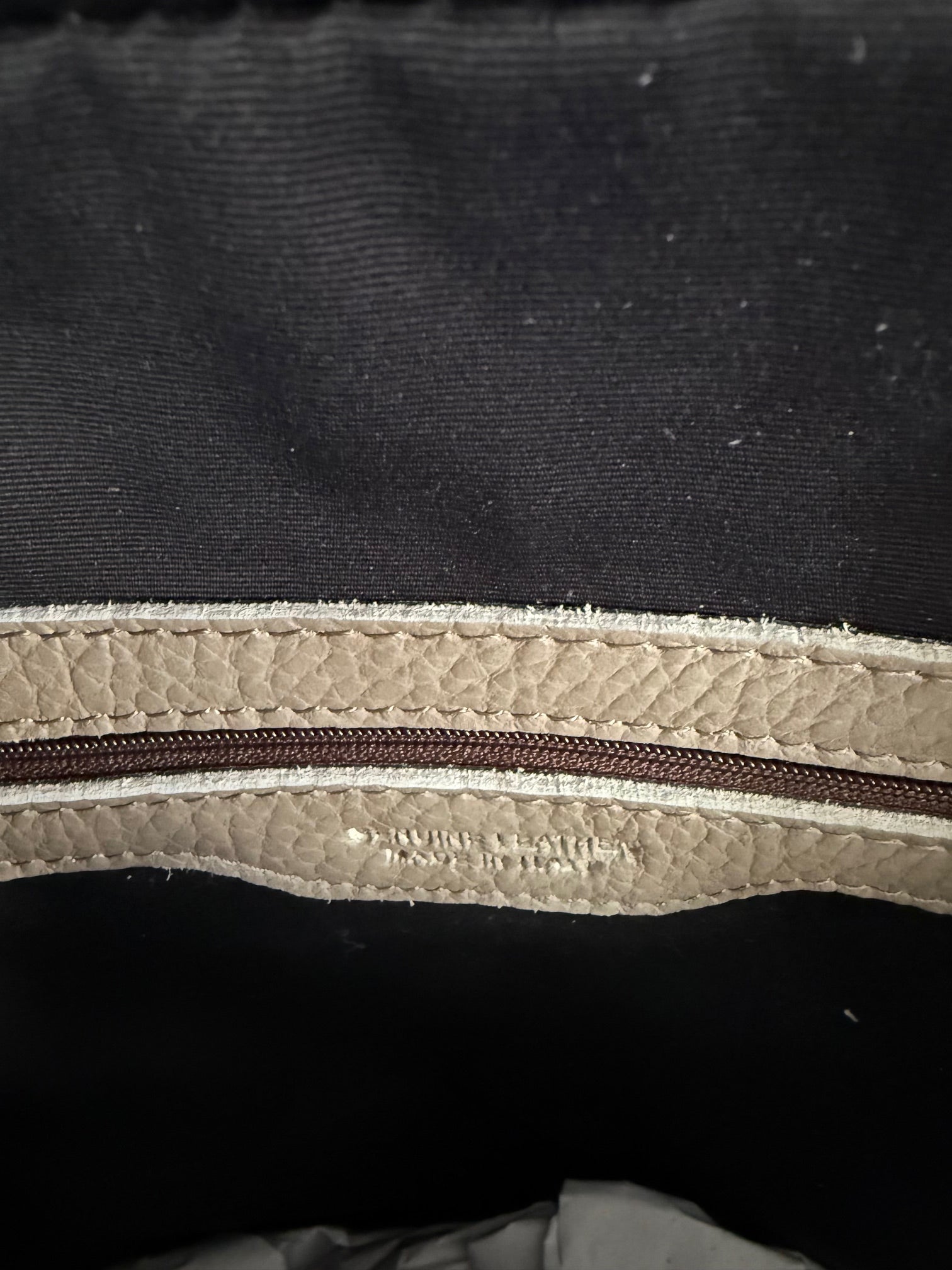 Zaino TAUPE in pelle unisex