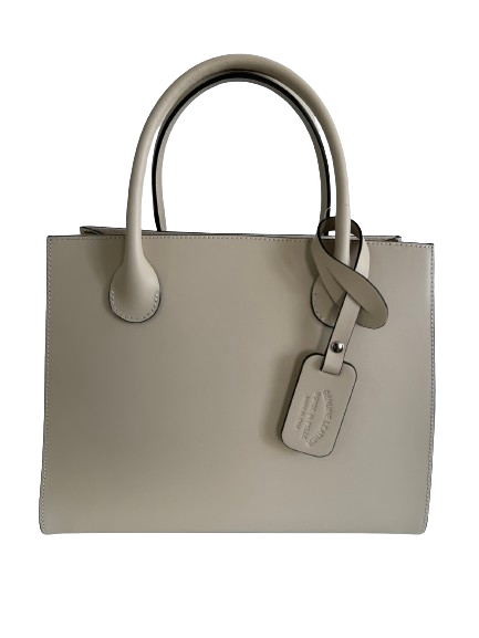Borsa in pelle sabbia 10
