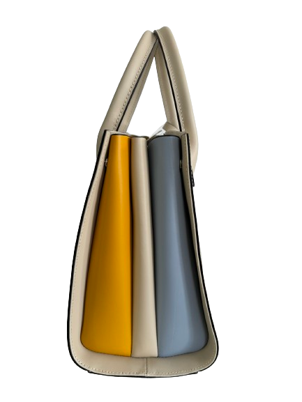 Borsa in pelle sabbia 10