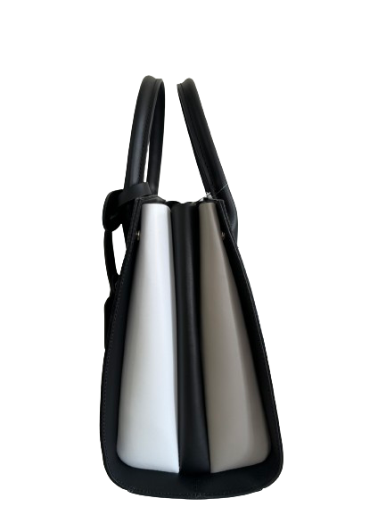 Borsa in vera pelle nero 13