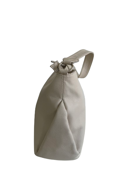 Borsa in vera pelle panna 22
