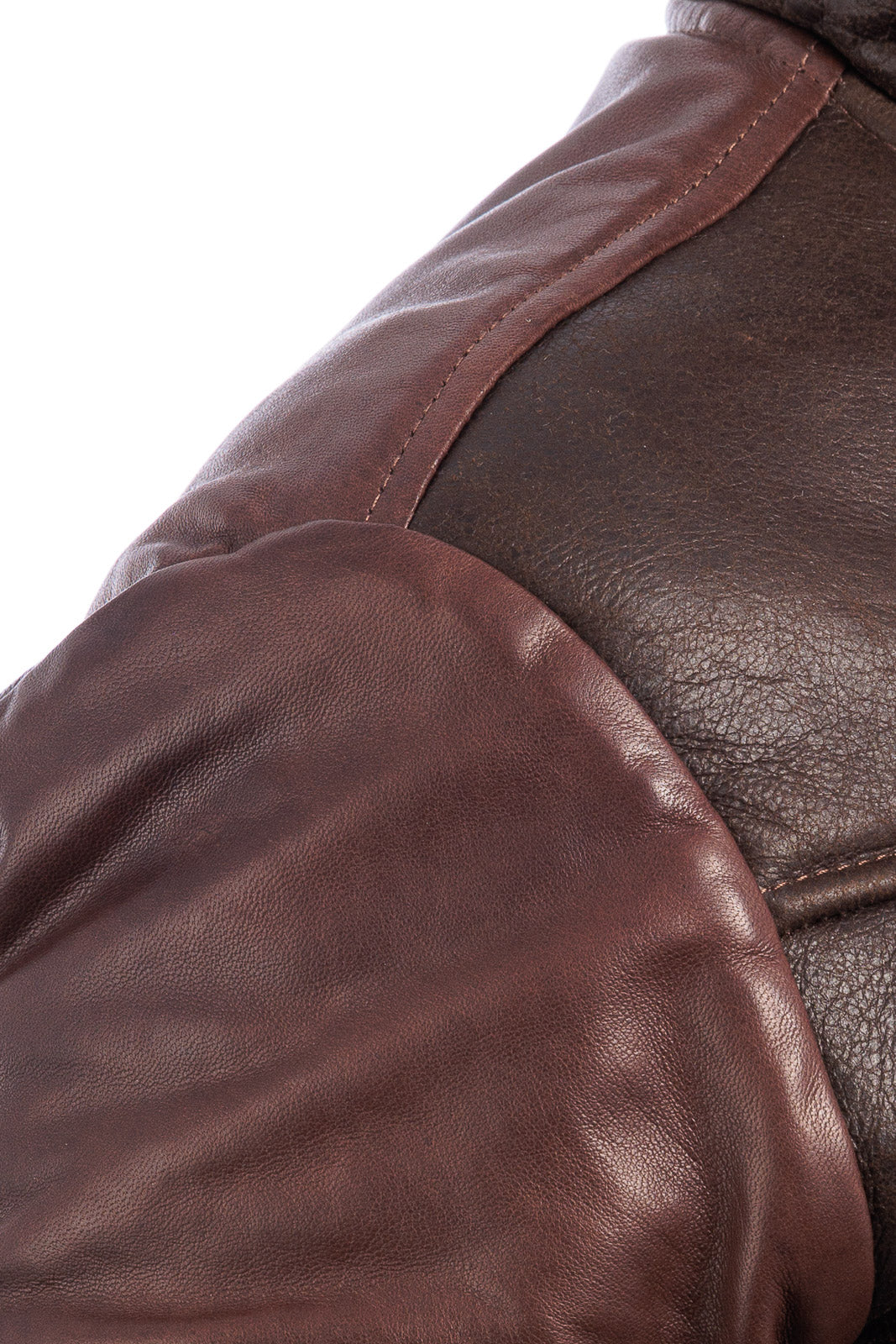 Bomber montone pelo bianco uomo con zip e taschino