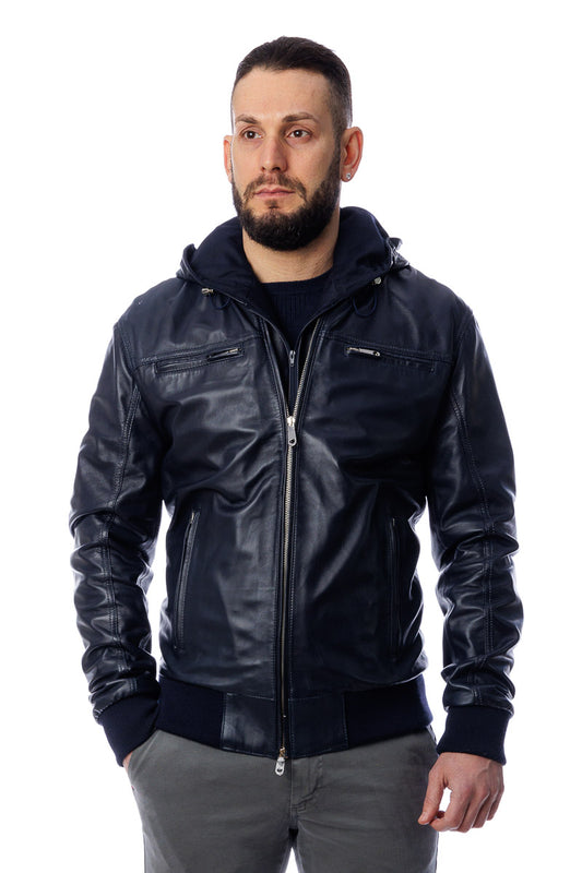 Bomber uomo 4 Stagioni blu