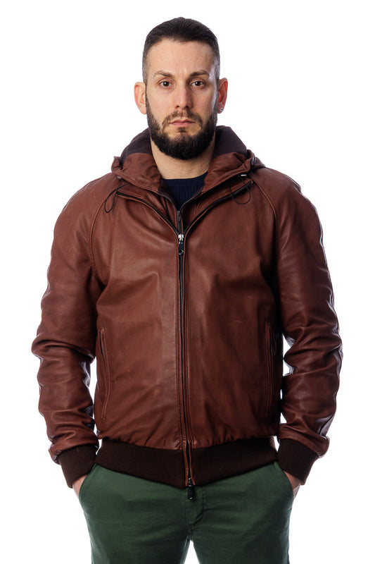 Bomber uomo 4 Stagioni marrone