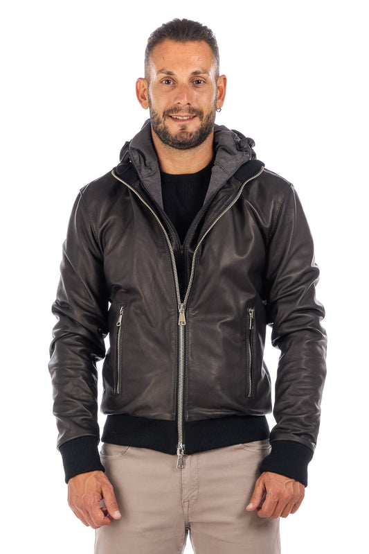Bomber uomo 4 Stagioni nero